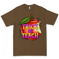 Cacao Trick or Teach Premium Tee - texasbilliewilder