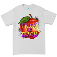 Dove Grey Trick or Teach Premium Tee - texasbilliewilder