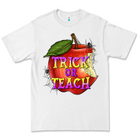 White Trick or Teach Premium Tee - texasbilliewilder