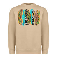 Mushroom western brushstrokes Heavyweight Sweatshirt - AdoDesignShop