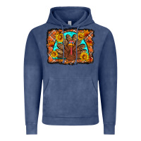 Vintage Denim Thanksgiving Turkey Vintage Hoodie - Artiststas