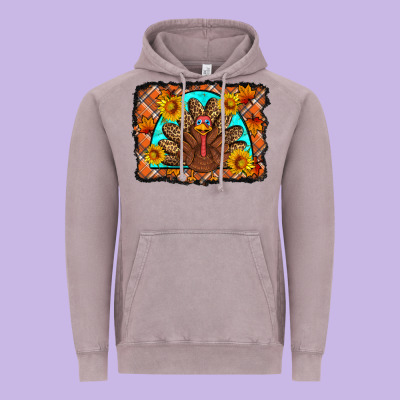 Thanksgiving Turkey Vintage Hoodie Designed By Artiststas