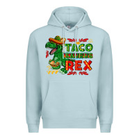 Blue Mist Tacosaurus Rex Premium Hoodie - texasbilliewilder