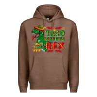 Chestnut Tacosaurus Rex Premium Hoodie - texasbilliewilder
