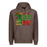 Coffee Tacosaurus Rex Premium Hoodie - texasbilliewilder