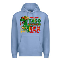 Colony Blue Tacosaurus Rex Premium Hoodie - texasbilliewilder