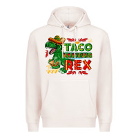 Pale Pink Tacosaurus Rex Premium Hoodie - texasbilliewilder