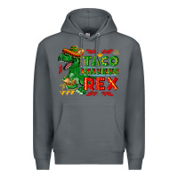 Rock Tacosaurus Rex Premium Hoodie - texasbilliewilder