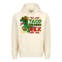 Sandshell Tacosaurus Rex Premium Hoodie - texasbilliewilder