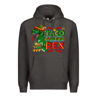 Smoke Tacosaurus Rex Premium Hoodie - texasbilliewilder