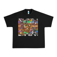 Black easter bunny egg cowhide leopard Urban Heavy Tee - Artiststas