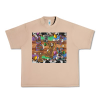 Burro easter bunny egg cowhide leopard Urban Heavy Tee - Artiststas