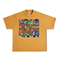 Peanut Butter easter bunny egg cowhide leopard Urban Heavy Tee - Artiststas