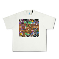 Pistachio easter bunny egg cowhide leopard Urban Heavy Tee - Artiststas