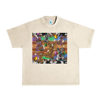 Sandshell easter bunny egg cowhide leopard Urban Heavy Tee - Artiststas