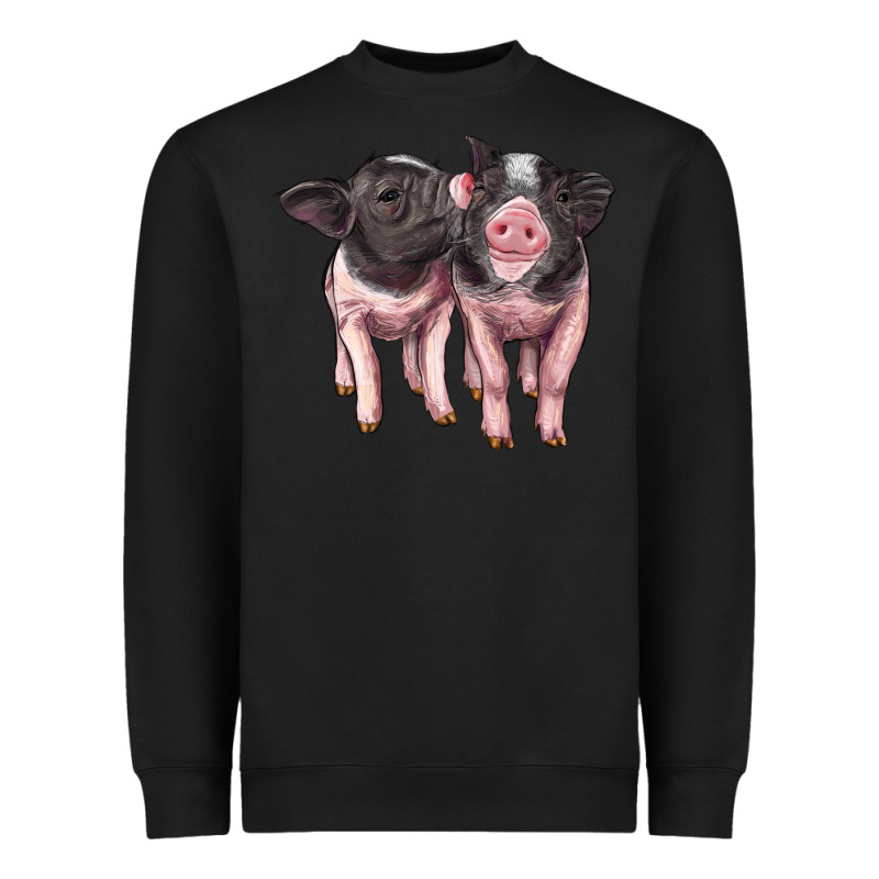 Cute Baby Pigs Heavyweight Sweatshirt by Artiststas | Teevron