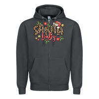 Smoke santa baby Zipper Hoodie - MaliasSmallBusiness
