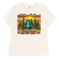 Bone happy camper Ladies Tee - JahusDesignShop