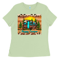 Matcha happy camper Ladies Tee - JahusDesignShop