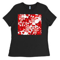 Black christmas candies Ladies Tee - RanaPortraitStore