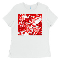 White christmas candies Ladies Tee - RanaPortraitStore
