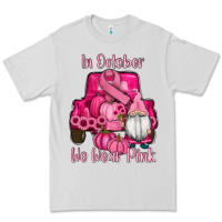 Dove Grey breast cancer awareness pink truck gnomes Premium Tee - RanaPortraitStore