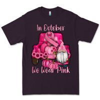Plum breast cancer awareness pink truck gnomes Premium Tee - RanaPortraitStore