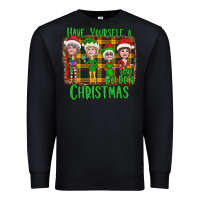 Black Have Yourself a Very Golden Christmas Premium Sweatshirt - Bettercallsaul