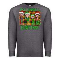 Charcoal Heather Have Yourself a Very Golden Christmas Premium Sweatshirt - Bettercallsaul
