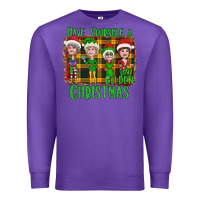 Purple Have Yourself a Very Golden Christmas Premium Sweatshirt - Bettercallsaul