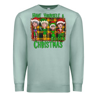 Seafoam Have Yourself a Very Golden Christmas Premium Sweatshirt - Bettercallsaul
