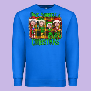 Have Yourself A Very Golden Christmas Premium Sweatshirt Designed By Bettercallsaul