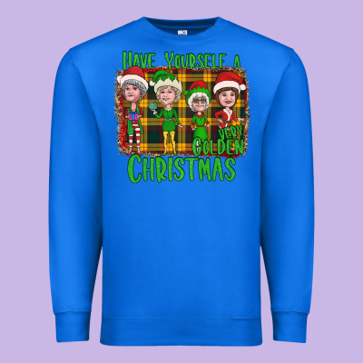 Have Yourself A Very Golden Christmas Premium Sweatshirt Designed By Bettercallsaul