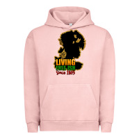 Pigment Salmon Living free-ish since 1865 Urban Hoodie - HowdyJamesFarm