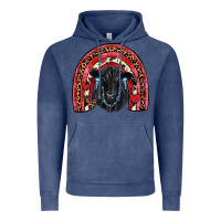 Vintage Denim valentines black angus  rainbow Vintage Hoodie - JahusDesignShop