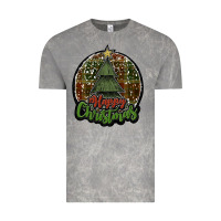 Cloud Rock happy christmas black Vintage Tee - JahusDesignShop