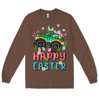 Chestnut easter monster truck Long Sleeve Tee - MaliasSmallBusiness