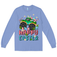 Colony Blue easter monster truck Long Sleeve Tee - MaliasSmallBusiness