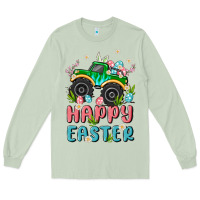 Matcha easter monster truck Long Sleeve Tee - MaliasSmallBusiness