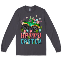 Smoke easter monster truck Long Sleeve Tee - MaliasSmallBusiness