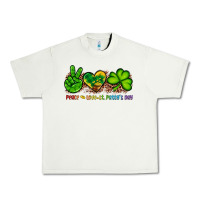 Peace Love St Patty's Day Urban Heavy Tee | Teevron