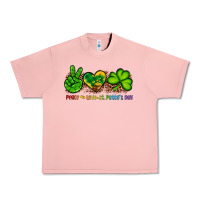 Salmon peace love st patty's day Urban Heavy Tee - Artiststas