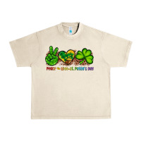 Sandshell peace love st patty's day Urban Heavy Tee - Artiststas