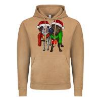 Vintage Camel two christmas heifers Vintage Hoodie - RanaPortraitStore