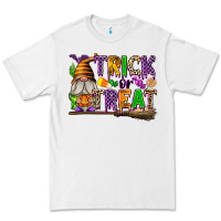 White Trick or Treat Premium Tee - texasbilliewilder