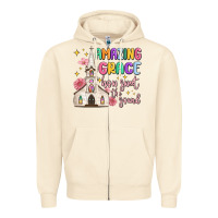 Amazing Grace How Sweet The Sound Zipper Hoodie | Teevron