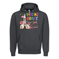 Smoke amazing grace how sweet the sound Zipper Hoodie - MaliasSmallBusiness