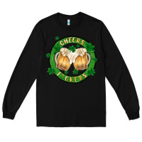 Black cheers fckers Long Sleeve Tee - MaliasSmallBusiness