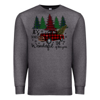 Charcoal Heather It s The Most Wonderful Time Of The Year Premium Sweatshirt - Bettercallsaul