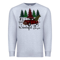 Heather Grey It s The Most Wonderful Time Of The Year Premium Sweatshirt - Bettercallsaul